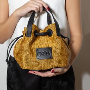 Apokopi Raffia Bag - Image 1