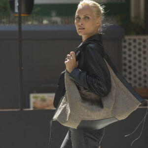 Afetiria Leather Croco Bag - Image 2