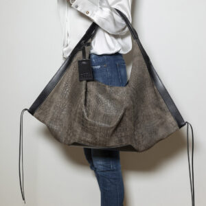 Afetiria Leather Croco Bag - Image 5