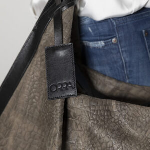 Afetiria Leather Croco Bag - Image 6