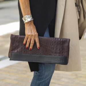 Anadiplosis Leather Croco Bag - Image 4