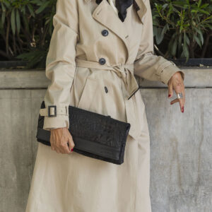 Anadiplosis Leather Croco Bag - Image 3