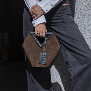 Antonia Suede Bag - Image 1