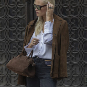 Evelina Suede Bag - Image 4
