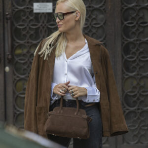 Evelina Suede Bag - Image 2