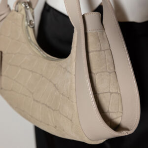 Juliana Suede Croco Bag - Image 3
