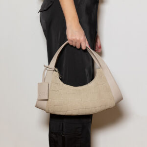 Juliana Suede Croco Bag - Image 2