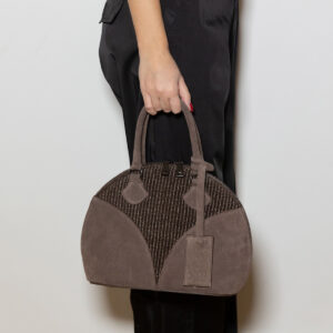 Sting Raffia Suede Bag - Image 2
