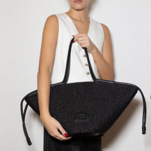 Xenia Raffia Bag - Image 2